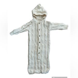 Hand knit Baby Bunting